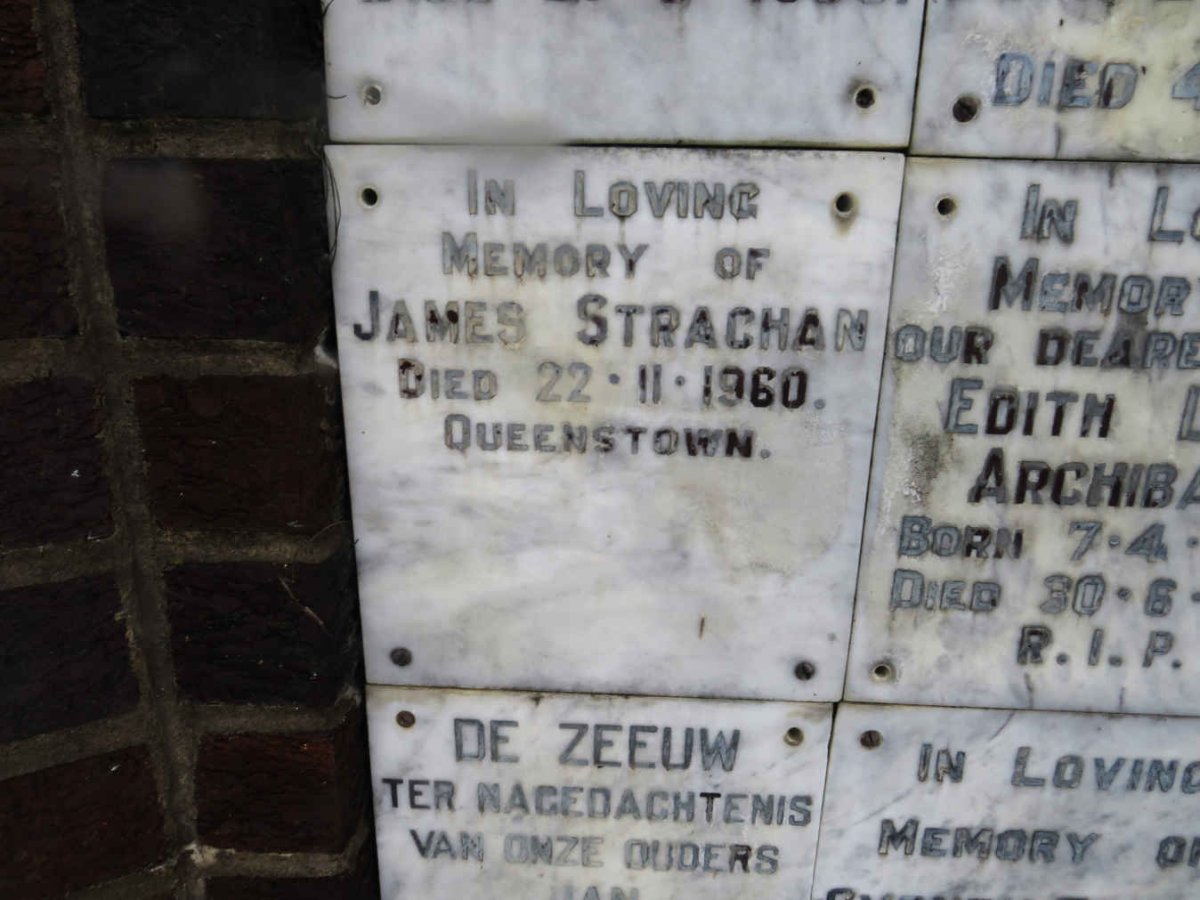 STRACHAN James -1960