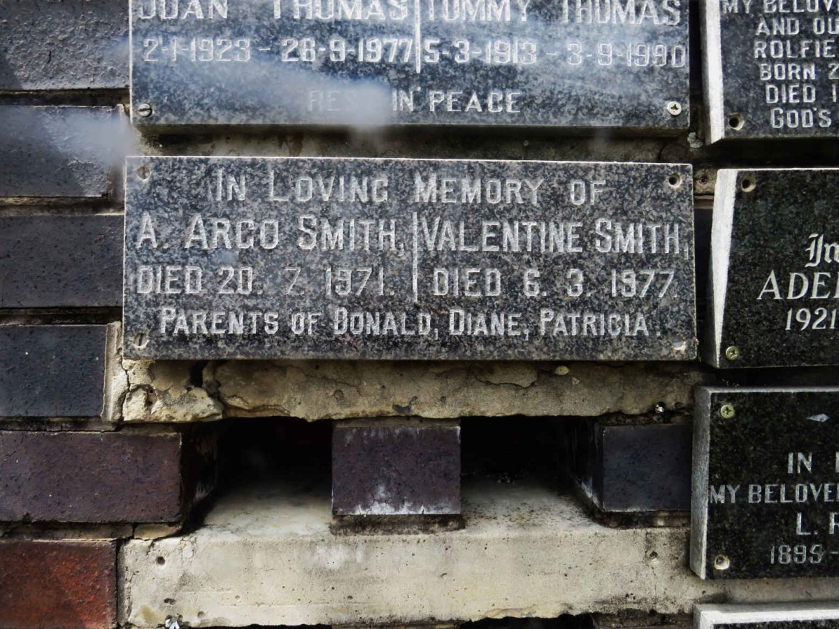 SMITH A. Argo -1971 &amp; Valentine -1977