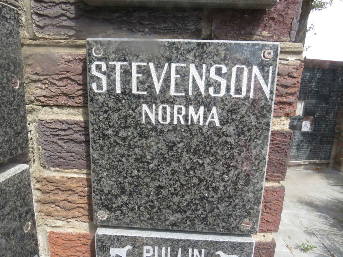 STEVENSON Norma