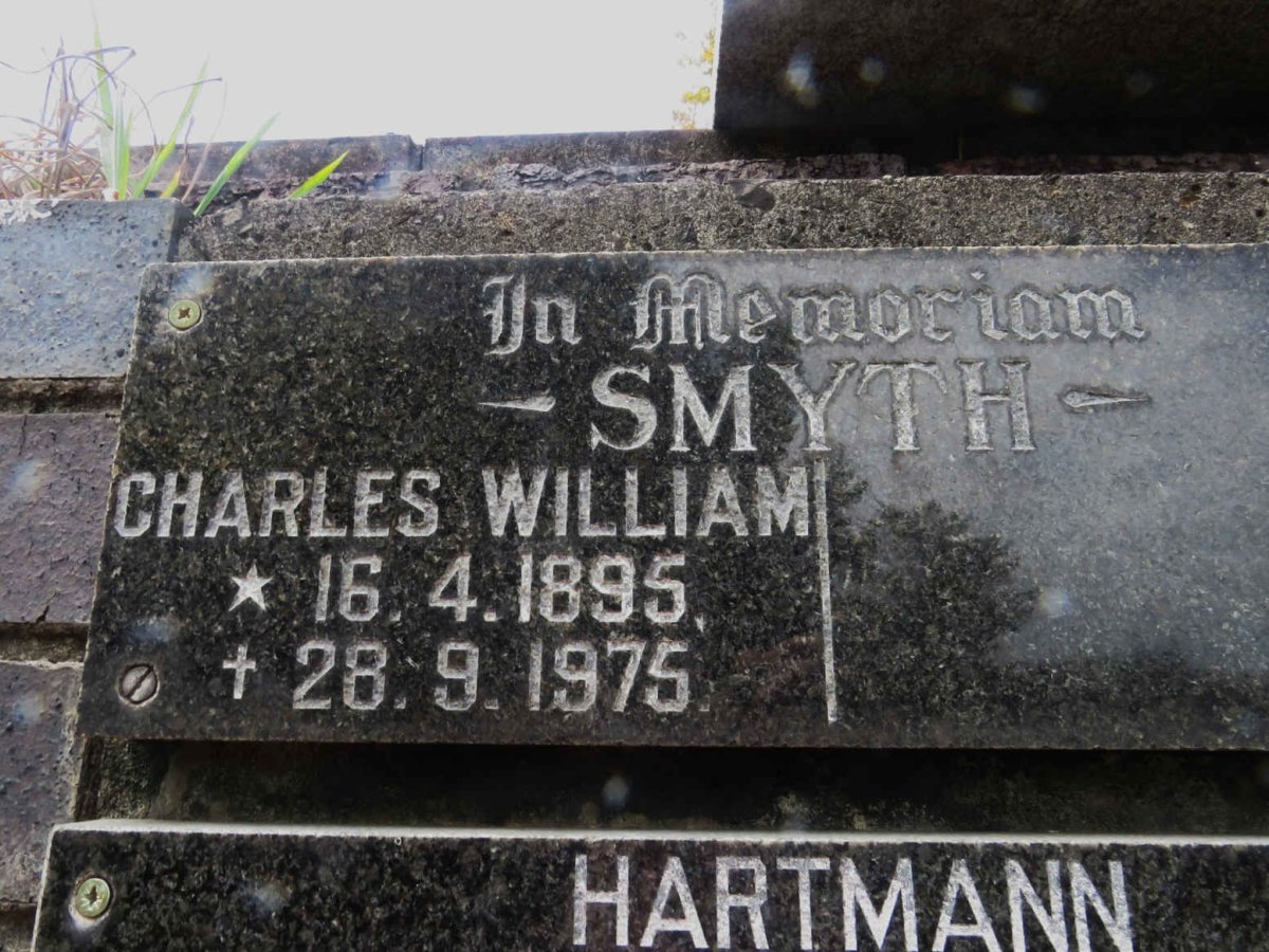 SMYTH Charles William 1895-1975