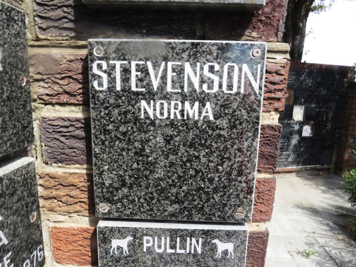STEVENSON Norma
