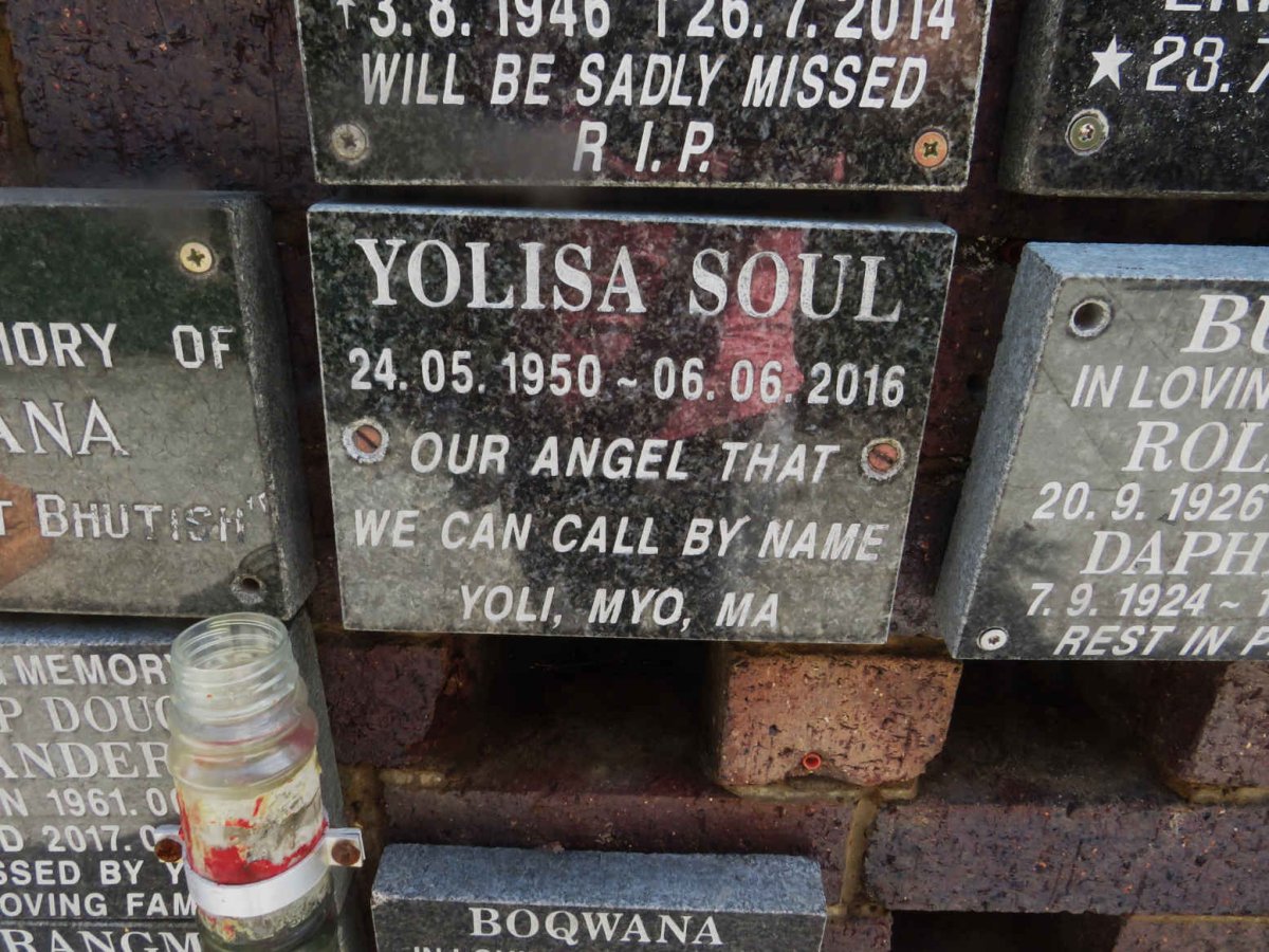 SOUL Yolisa 1950-2016