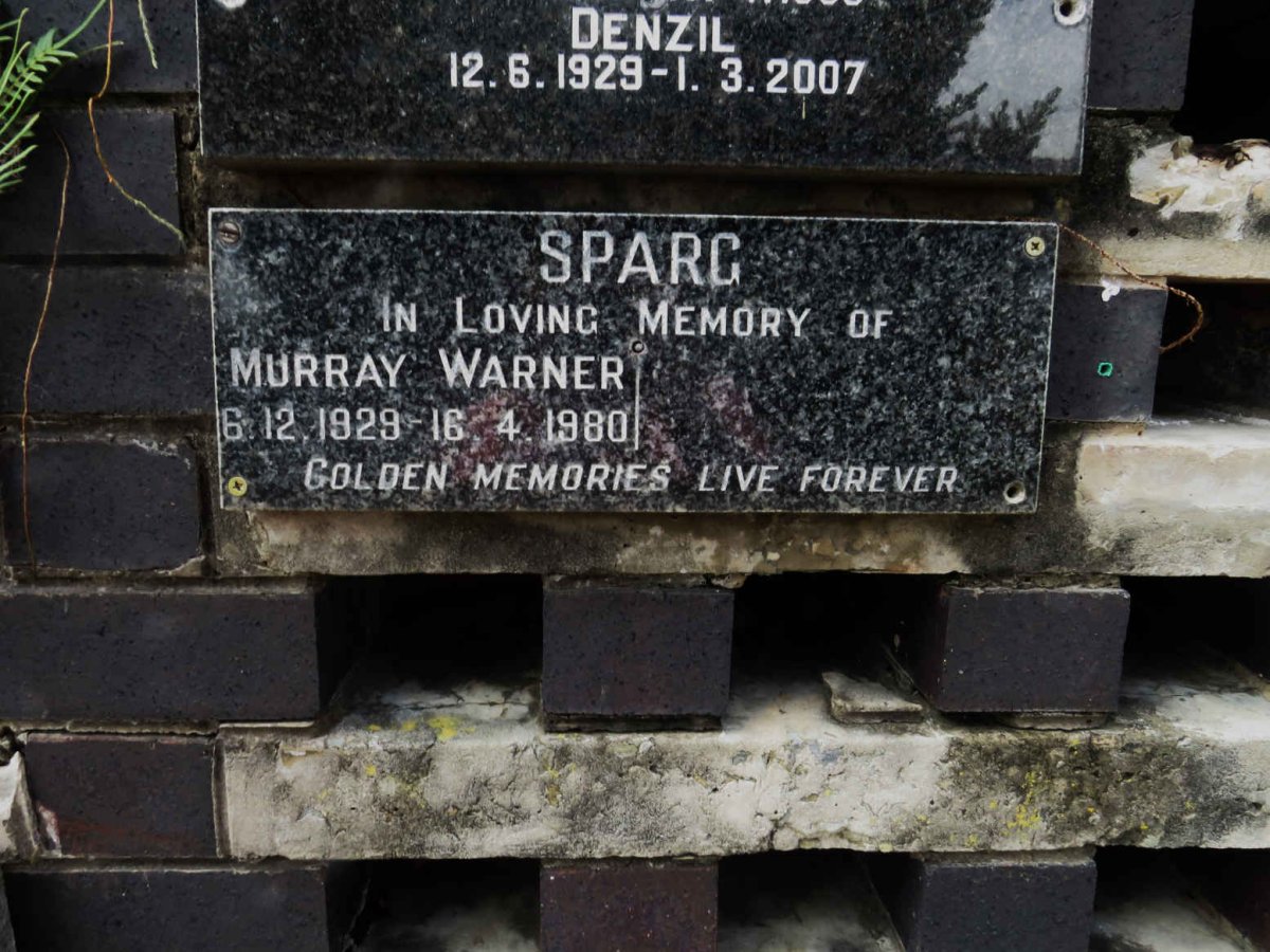 SPARG Murray Warner 1929-1980
