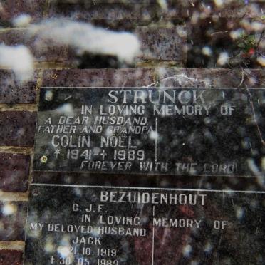 STRUNCK Colin Noel 1941-1989