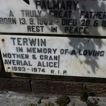 TERWIN Averial Alice 1893-1974 :: RAMSAY Aldyth Avril 1922-1993