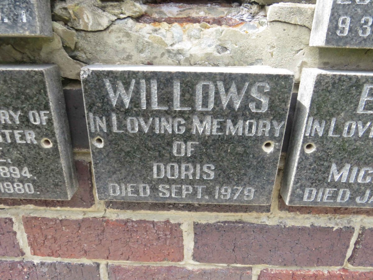WILLOWS Doris -1979