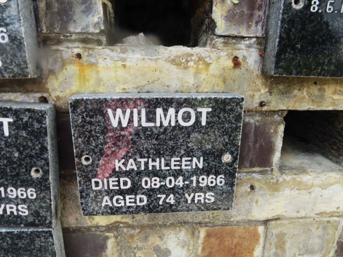 WILMOT Kathleen -1966