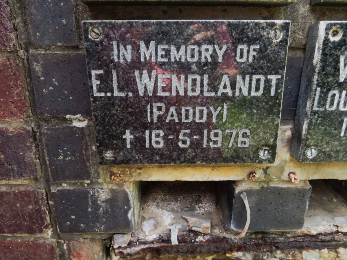 WENDLANDT E.L. -1976