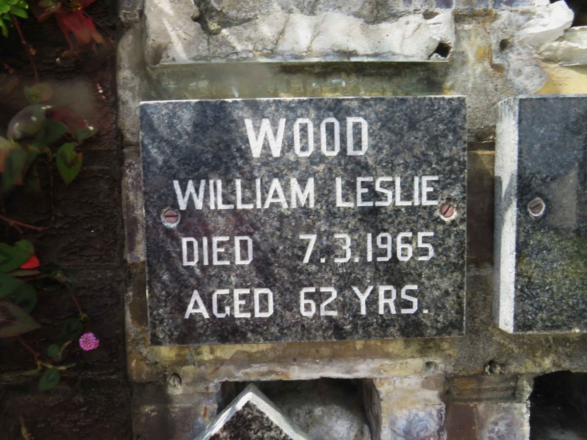 WOOD William Leslie -1965