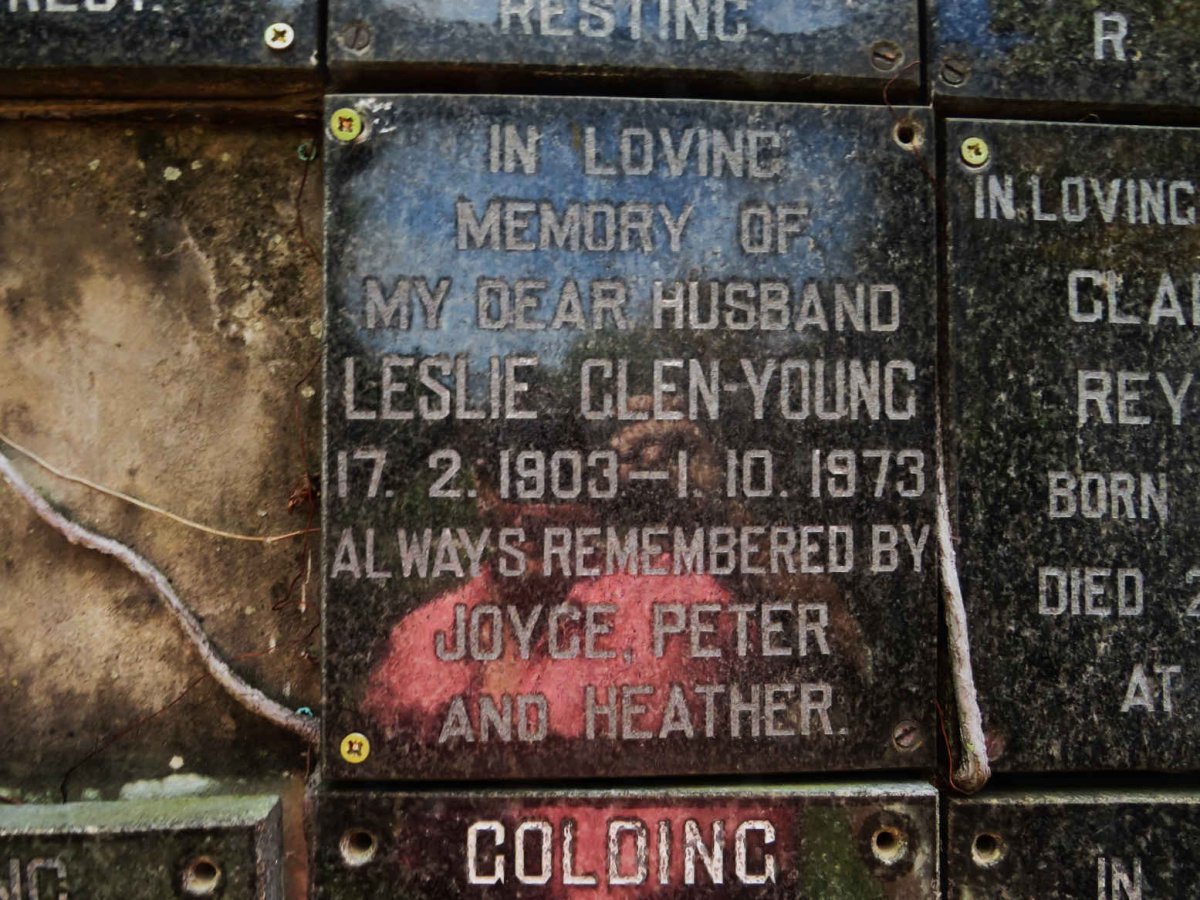 YOUNG Leslie, GLEN- 1903-1973