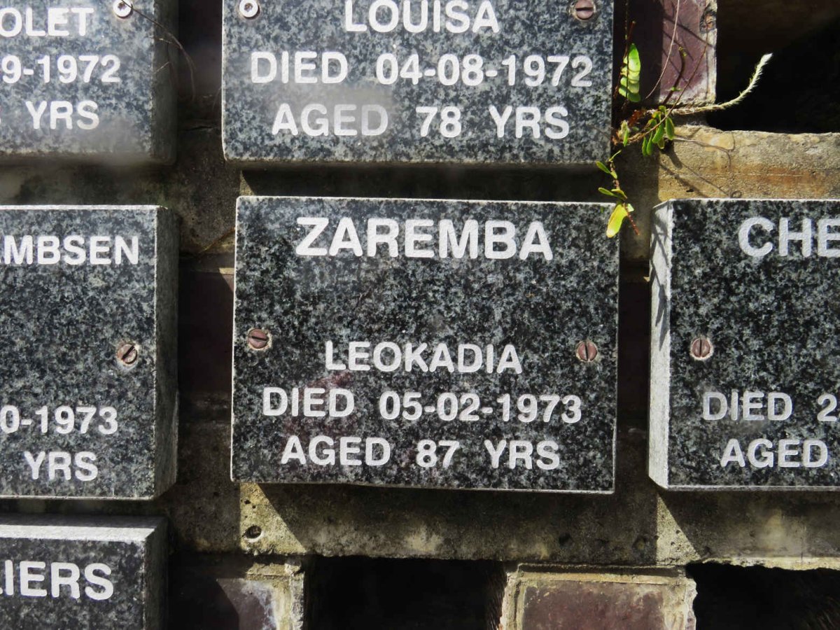 ZAREMBA Leokadia -1973