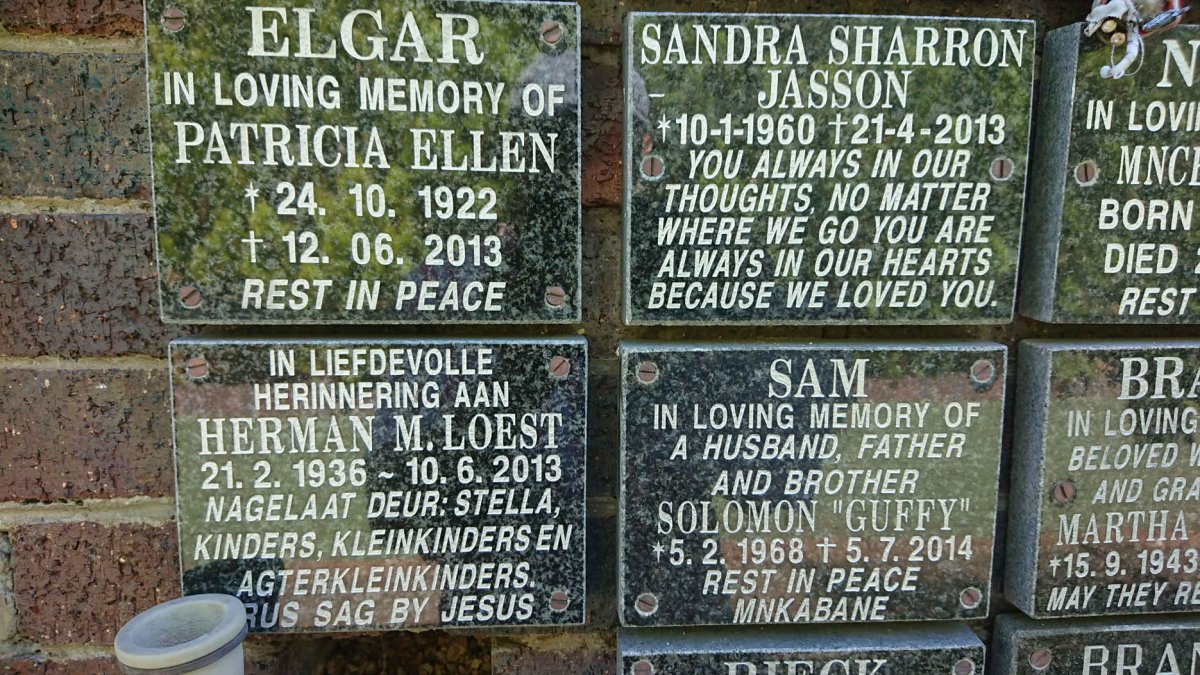 11. Memorial Wall