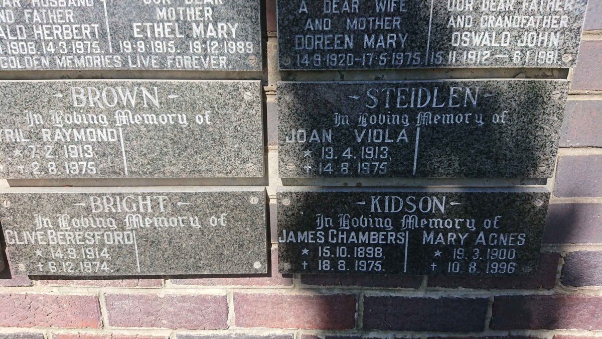 22. Memorial Wall