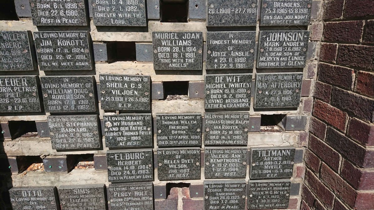 29. Memorial Wall