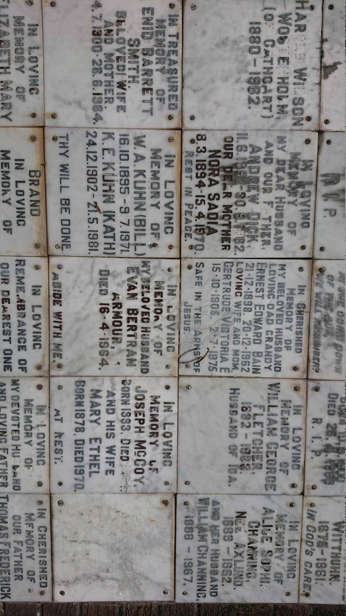 01. Memorial Wall