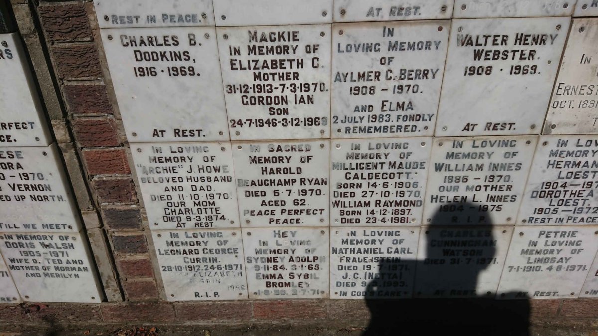 46. Memorial Wall