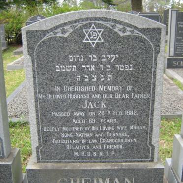 CHEIMAN Jack -1982 