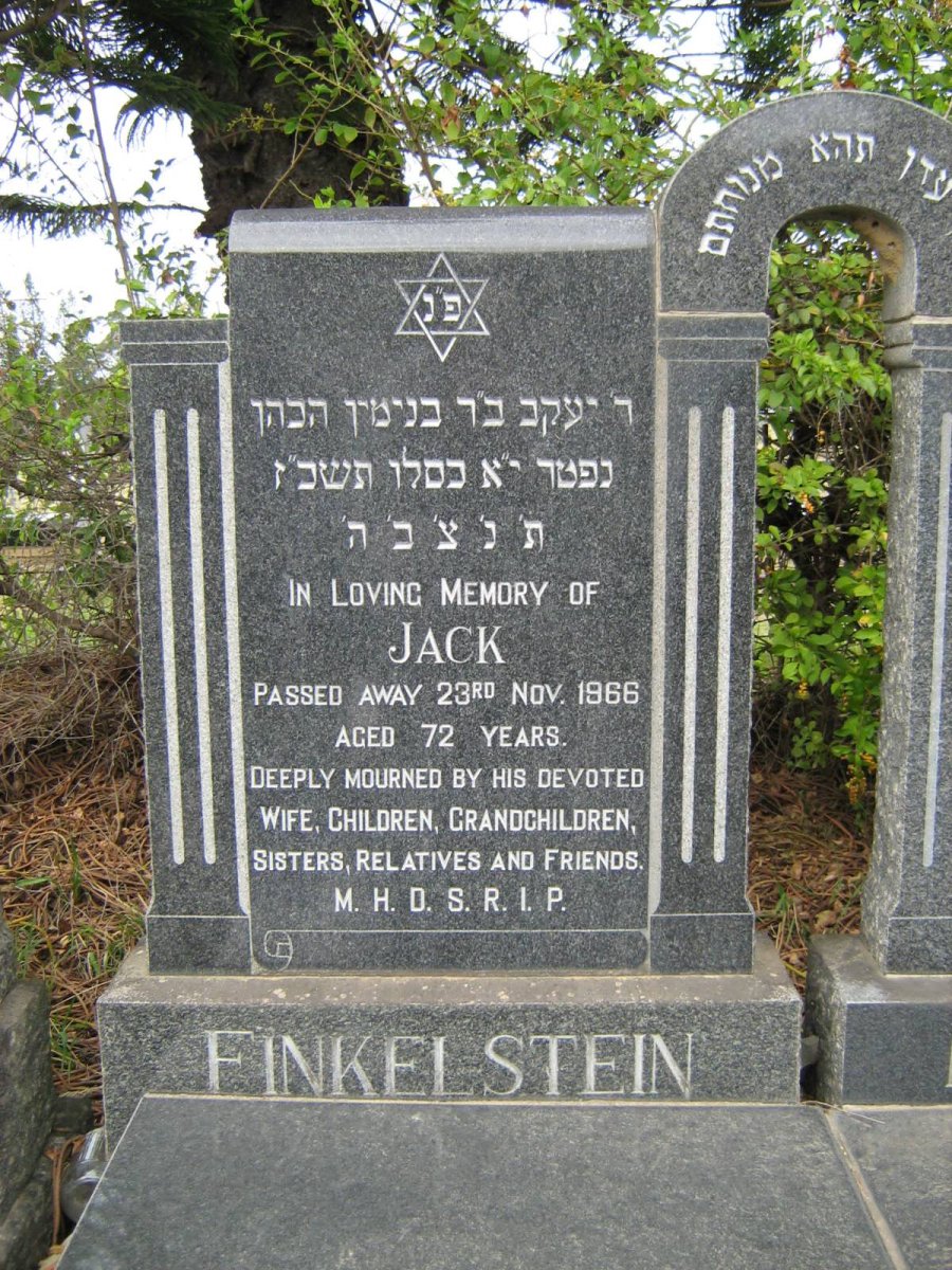 FINKELSTEIN Jack -1966