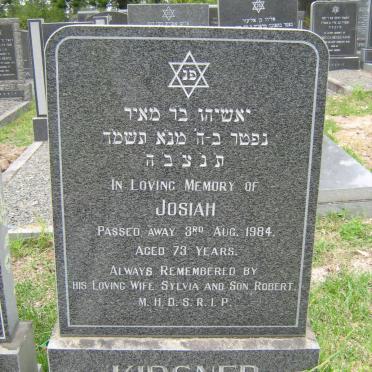 KIRSNER Josiah -1984