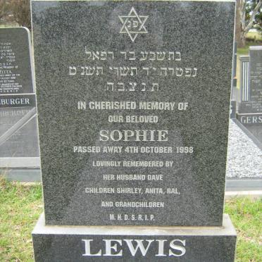 LEWIS Sophie -1998