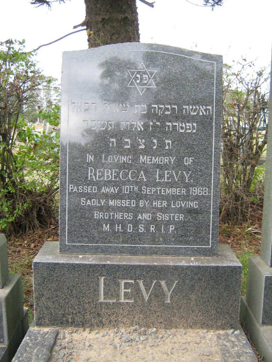 LEVY Rebecca -1968