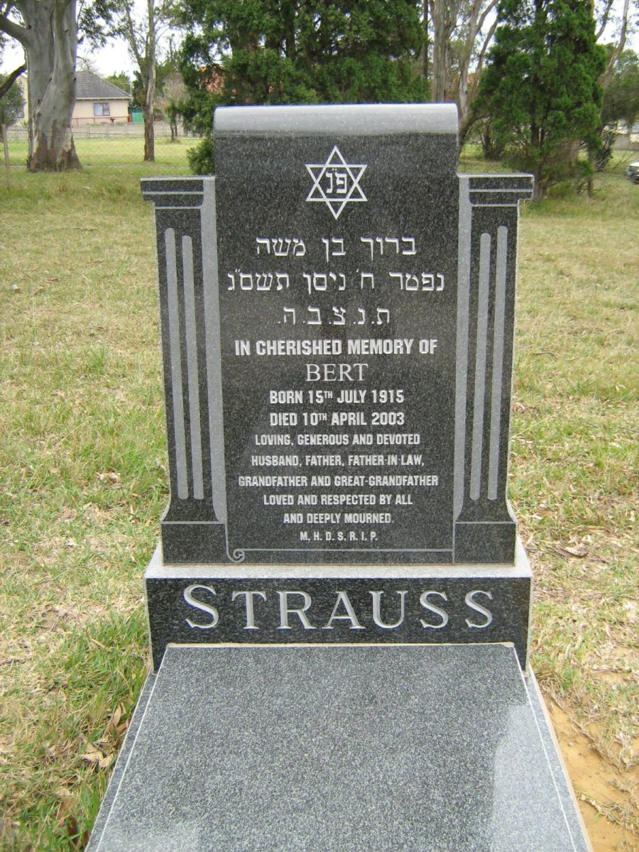 STRAUSS Bert 1915-2003