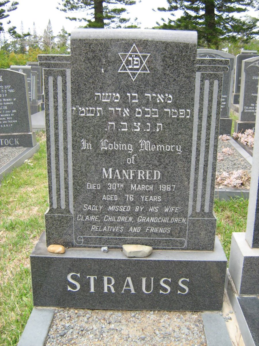 STRAUSS Manfred -1987