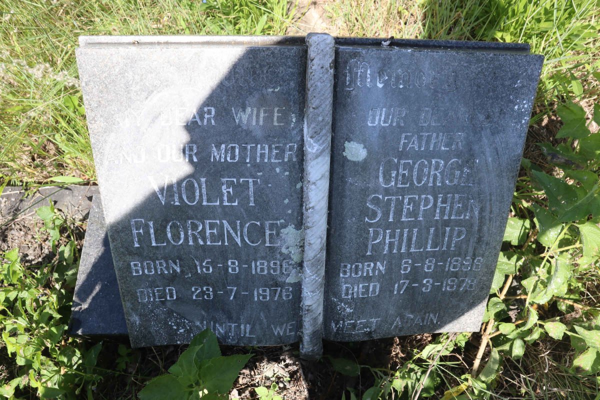 ? George Stephen Phillip 1896-1978 &amp; Violet Florence 1896-1976