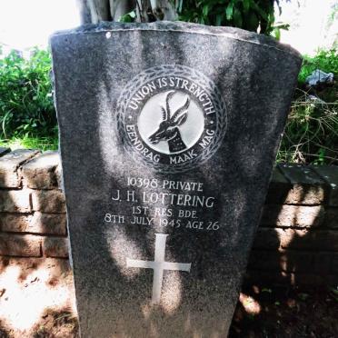 LOTTERING J.H. -1945