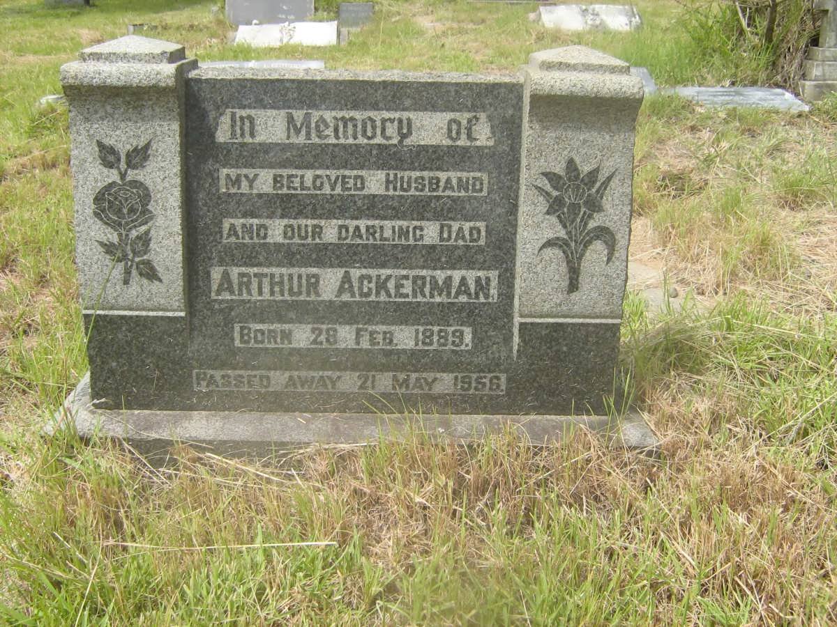 ACKERMAN Arthur 1889-1956