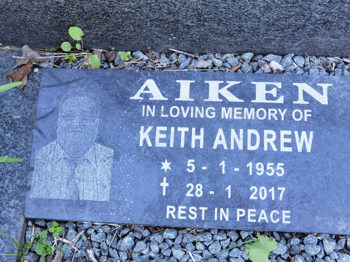 AIKEN Keith Andrew 1955-2017