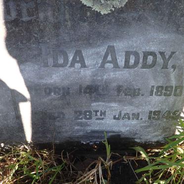 ADDY Ida 1890-1945