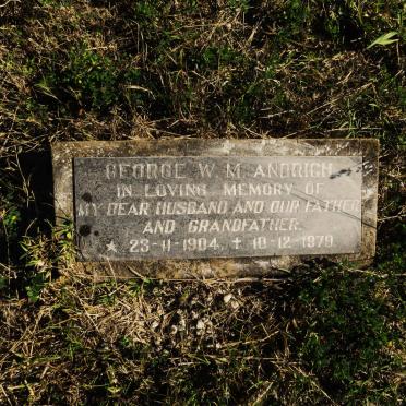 ANDRICH George W.M. 1904-1979