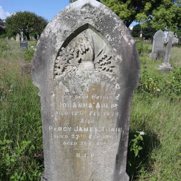 AULD Johanna -1892 :: THAIN Percy James -1900