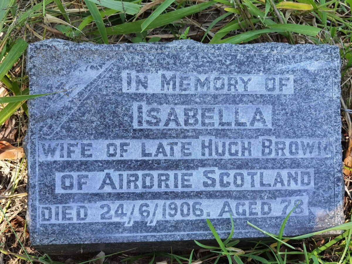 BROWN Isabella  -1906