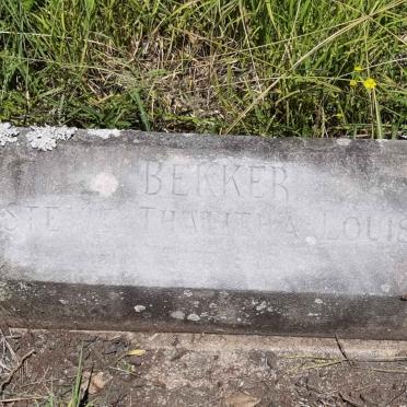 BEKKER Stevie Thalitha Louisa