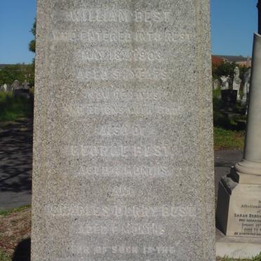 BEST William -1903 :: BEST  George :: BEST Charles Derry