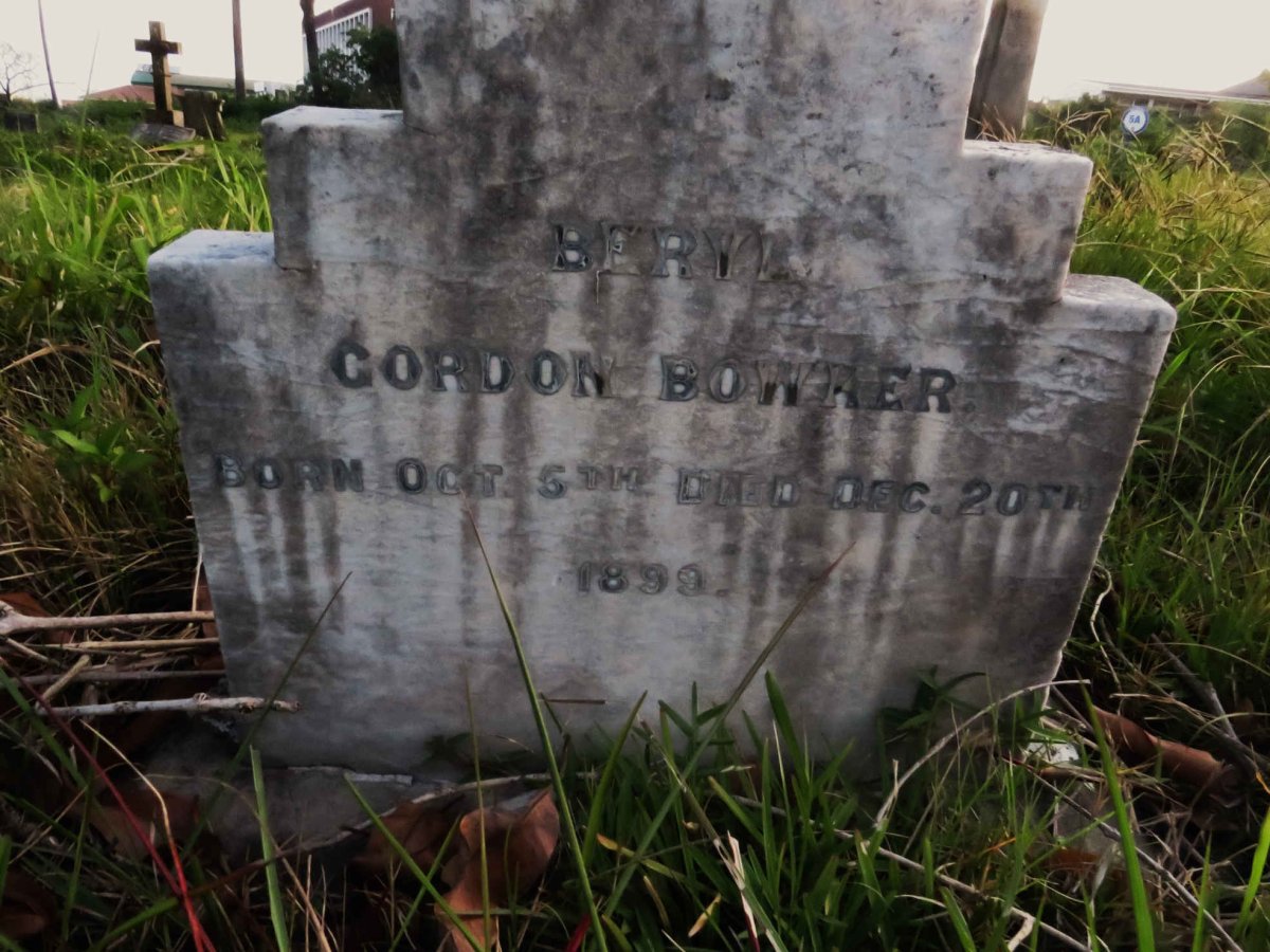 BOWKER Beryl, GORDON- 1899-1899