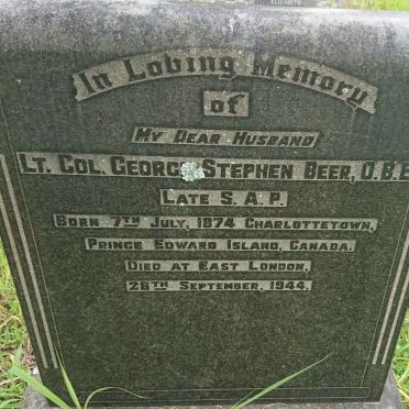 BEER George Stephen 1874-1944