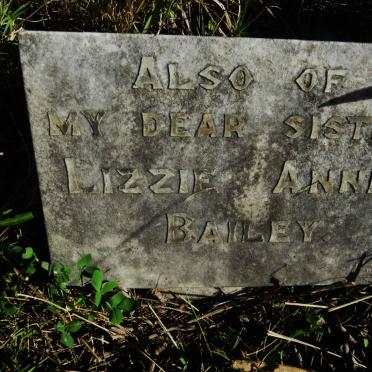 BAILEY Lizzie Anne