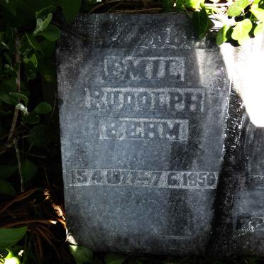 BEHM Emil Rudolph 1887-1956