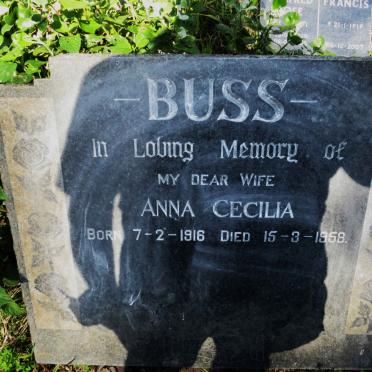 BUSS Anna Cecilia 1916-1958