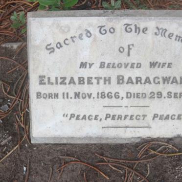 BARAGWANATH Elizabeth 1866-1927