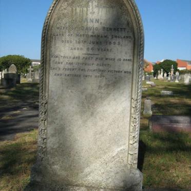 BENNETT Ann -1895
