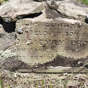 BROCK ? Edward 1883-1886