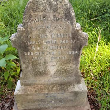BAILLIE William Kenneth  -1904 :: BAILLIE Hugh  -1911