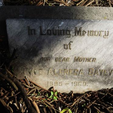 BAYLY Annie Alfreda 1895-1960