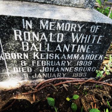 BALLANTINE Ronald White 1909-1993