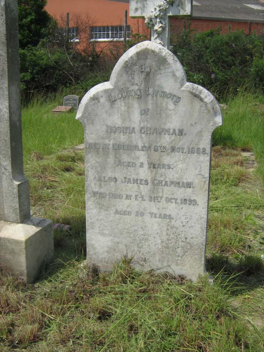 CHAPMAN Rosina -1888 :: CHAPMAN James -1899