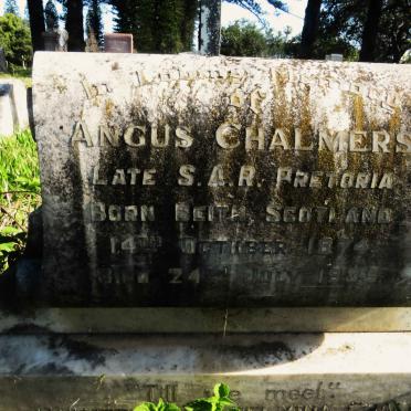CHALMERS Angus 1874-1935 & Catherina Wilhelmina HUMPHRIES 1887-1944 _1